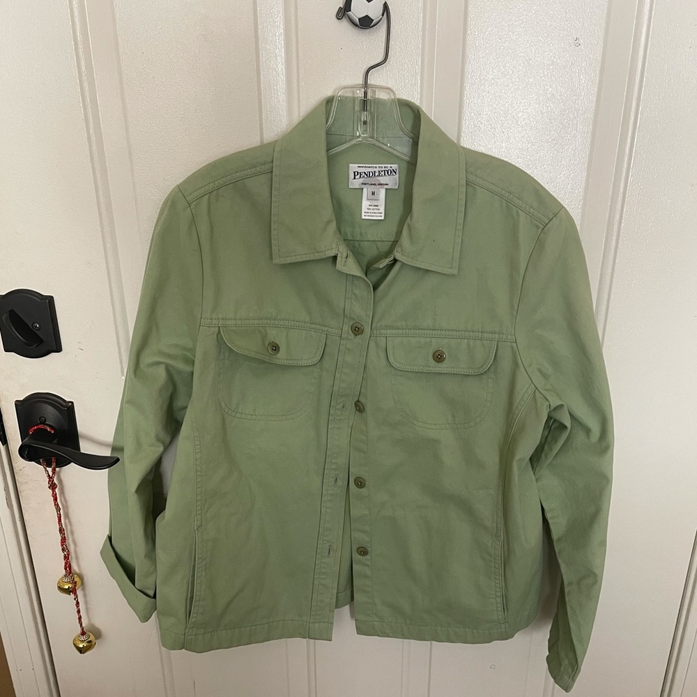 Women’s Pendleton Green Jacket